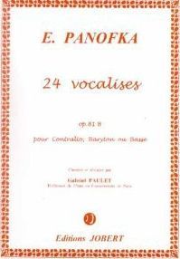 Vocalises Vol.2 Op.81B (24) - partition voix grave et piano