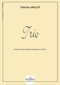 Trio pour alto ou violon, violoncelle et piano