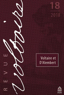 Revue Voltaire n.48 : Voltaire et d'Alembert