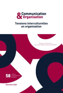 Communication & organisation n.58 : décembre 2020 - tensions interculturelles en organisation