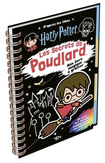 Harry potter - les secrets de poudlard - mon livre magique à gratter