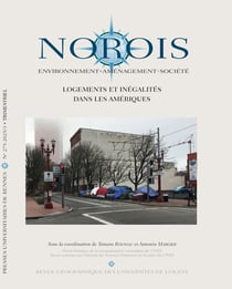 Revue NOROIS n.275 : Logements et inégalités dans les Amériques