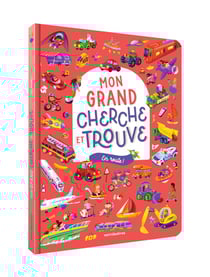Mon grand cherche et trouve - En route ! : Un livre grand format avec plus de 350 éléments à retrouver !
