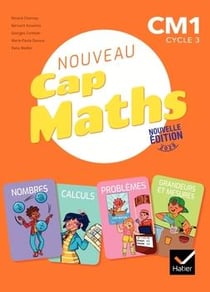 Cap Maths : CM1 - manuel + cahier de géométrie + dico maths (édition 2020)