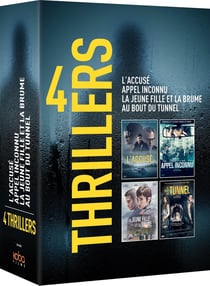 4 Thrillers : L'Accusé + Appel inconnu + La Jeune fille et la brume + Au bout du tunnel