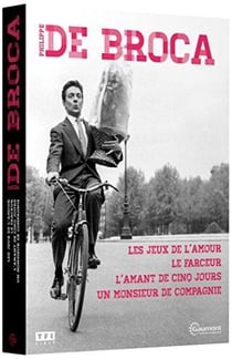 Philippe de Broca: Les jeux de l'amour + Le farceur + L'amant de cinq jours + Un Monsieur de compagnie