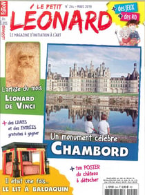 Le Petit Léonard N°244 Le château de Chambord - mars 2019