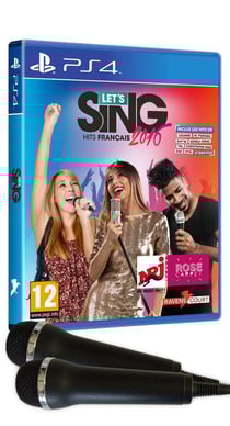 Pack let's sing 2016 - hits francais & 2 micros