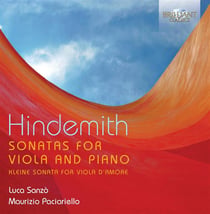 Hindemith, Paul : Sonates pour alto et piano
