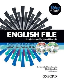 English file 3rd edition pre-intermediate: multipack b with online skills