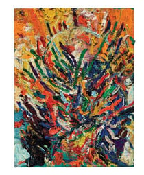 Mark Grotjahn : Skulls
