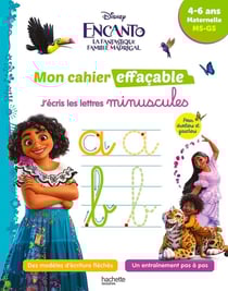 Encanto, la fantastique famille Madrigal - Mon cahier effaçable - MS, GS - J'écris les lettres minuscules