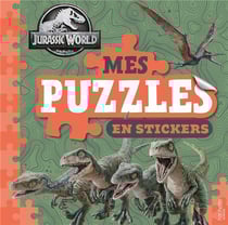 Jurassic World - Mes puzzles en stickers