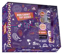 Mon carnet top secret - coffret avec stylo magique