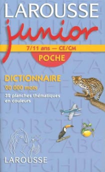 Larousse junior poche - ce/cm - 7/11 ans