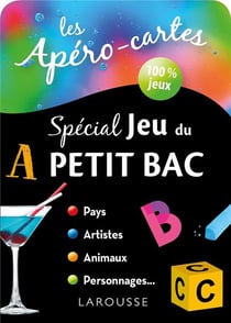 Apéro-cartes - jeu du petit bac