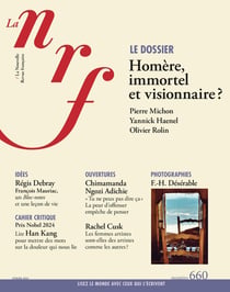 La Nouvelle Revue Française Tome 660 : Hiver