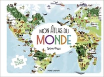 Mon Atlas du Monde : Un livre puzzle