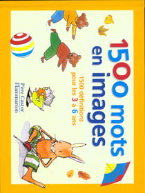 Mille cinq cents mots en images - illustrations, couleur