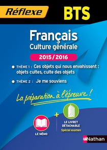 Reflexe Francais Culture générale 2015-2016 Bts