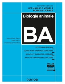 Biologie animale : cours avec exemples concrets, QCM, exercices corrigés