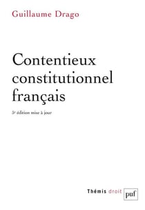 Contentieux constitutionnel français (5e édition)