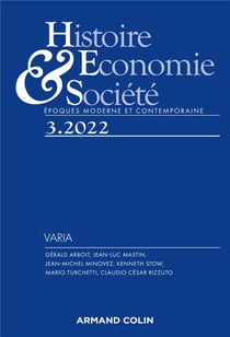Histoire, Economie et Société 3/2022
