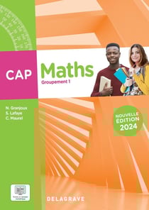 Mathématiques : Groupement 1 - CAP - Pochette élève (édition 2024)