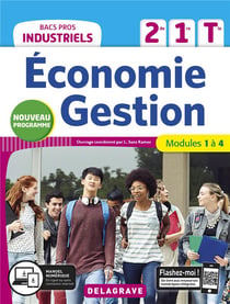 Économie-gestion - 2de, 1re, tle bacs pros industriels - pochette élève (édition 2020)