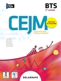 Culture économique, juridique et managériale, CEJM - BTS, 1re année - pochette élève