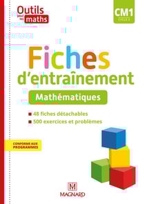 Outils pour les maths : CM1 cycle 3 - fiches d'entraînement (édition 2020)