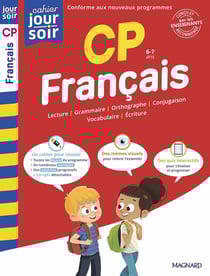 Cahier du jour / cahier du soir : Français : CP - Conçu et recommandé par les enseignants