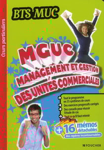Cours particuliers - management et gestion des unités commerciales - bts muc
