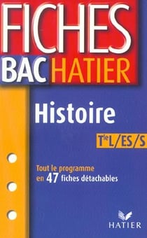 Fiches bac - histoire - terminale l/es/s