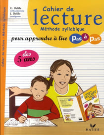 Cahier de lecture - méthode syllabique -  pour apprendre à lire pas à pas