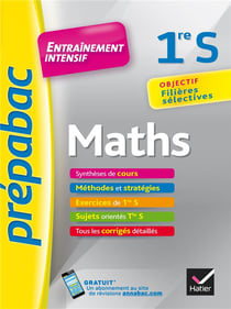 Prepabac entrainement intensif - maths - 1ère s