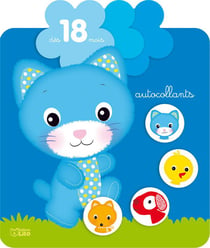 Autocollants petite fleur: le petit chat