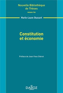 Constitution et économie - Volume 144