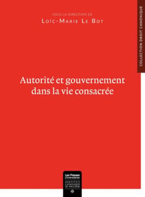 Autorite et gouvernement dans la vie consacrée