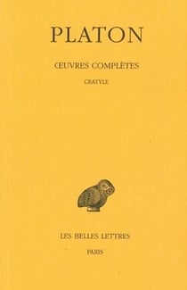 Oeuvres complètes. Tome V, 2e partie: Cratyle