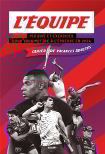 Cahier de vacances adultes : L'Équipe (édition 2024)