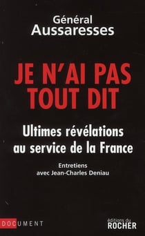 Je n'ai pas tout dit