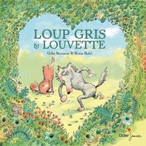 Loup gris et louvette