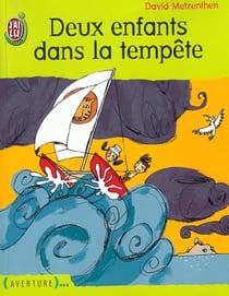 Deux enfants dans la tempete