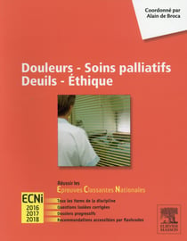 Douleurs - soins palliatifs - deuils - éthique