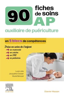 90 fiches de soins pour l'auxiliaire de puériculture : Prise en charge de l'enfant en maternité, crèche et PMI