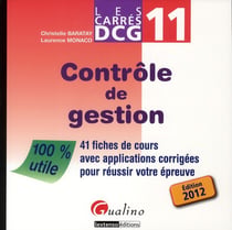 Les carrés DCG 11 - contrôle de gestion