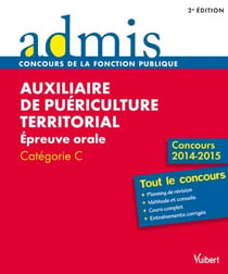 Auxiliaire de puériculture territorial - épreuve orale - catégorie c - 2013-2014 (2e édition)