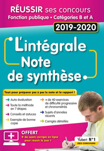 Intégrale : l'intégrale note de synthèse (édition 2019/2020)