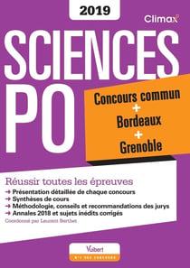 Sciences Po - concours commun Bordeaux et Grenoble (concours 2019)